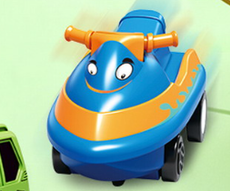 Miniatura 4 de juguete Rail Car AZUL